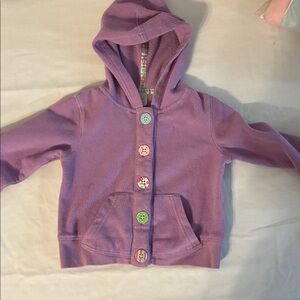 Girls Button Up Sweater